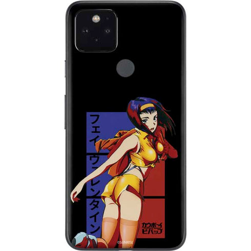Cowboy Bebop Faye Valentine Google Pixel 5 Skin